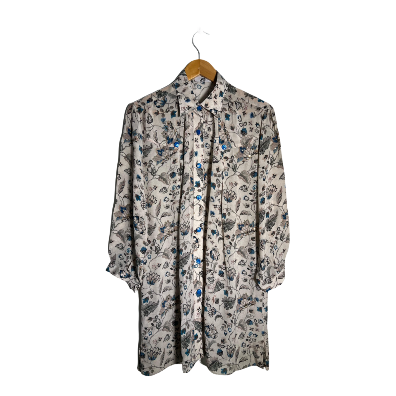 Viscose shirt with Crepe Silk trousers