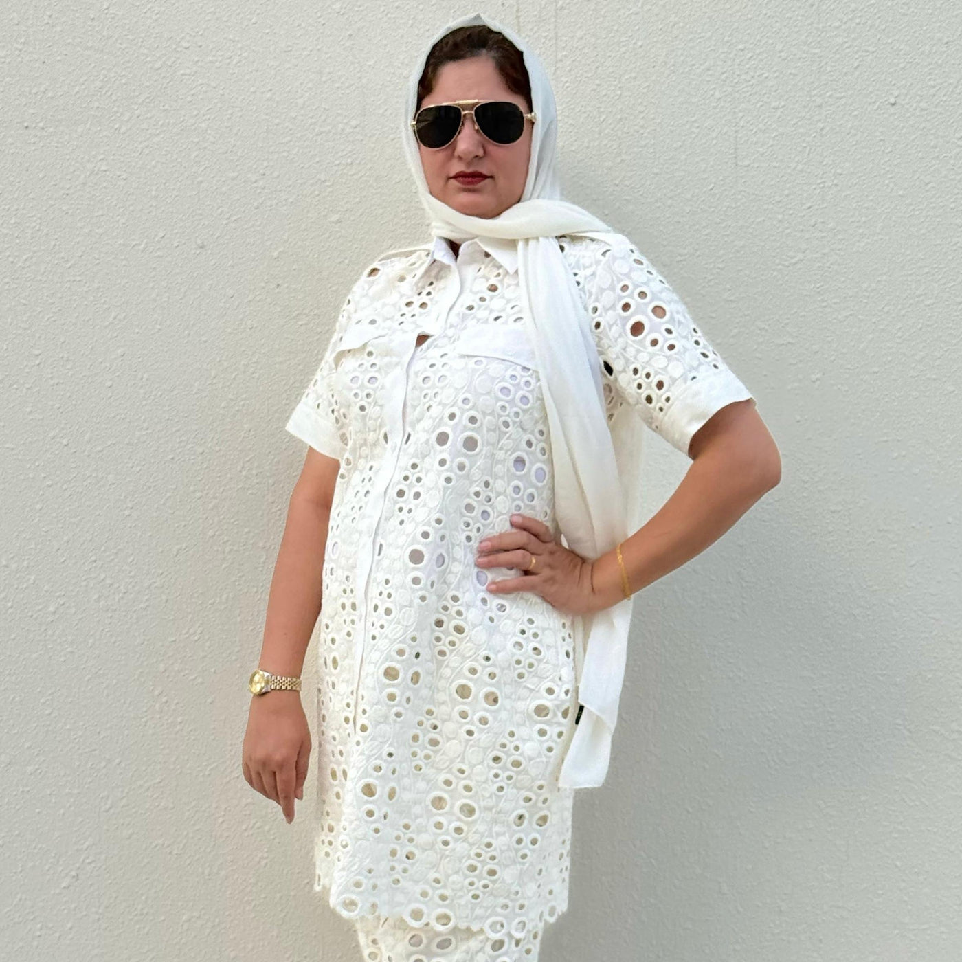 Chiken kari trousers and shirt