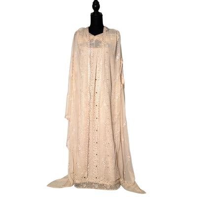 CHICKEN KARI Medium / Ivory / Price includes stitched Ready to Wear Outfit
