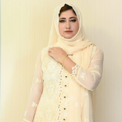 Golden Apricot Chikankari (3 piece set)