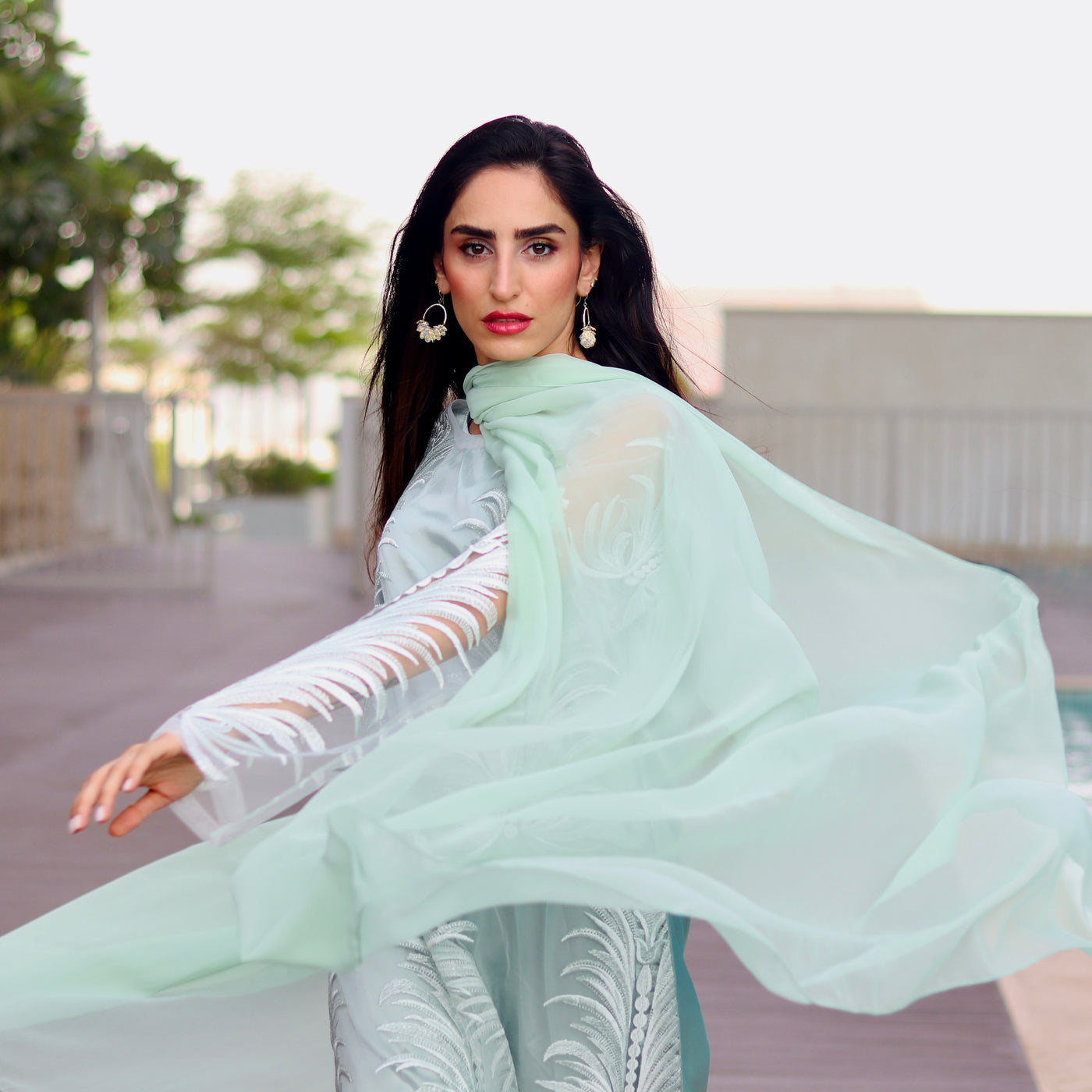 Classic Kurta Style Set Stitched 2 Pcs Set