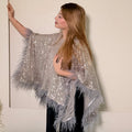 Sequined Shrug Stitched 2 Pcs