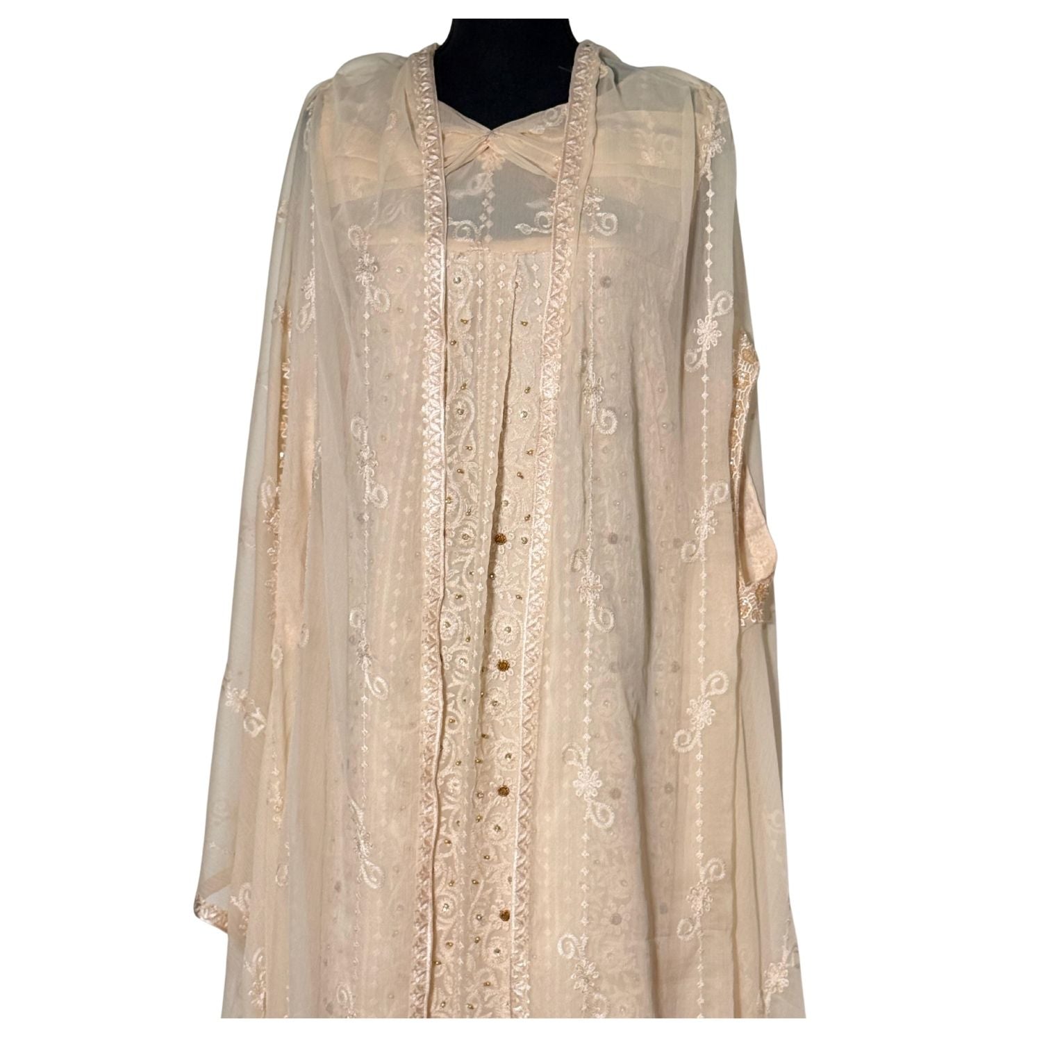 Luxury Chikankari Stitched 2 Pcs