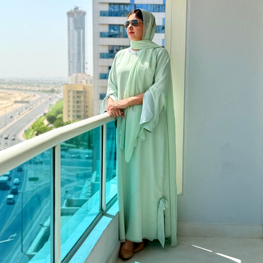 Gown & Glory Luxury Organza Stitched 2 Pcs