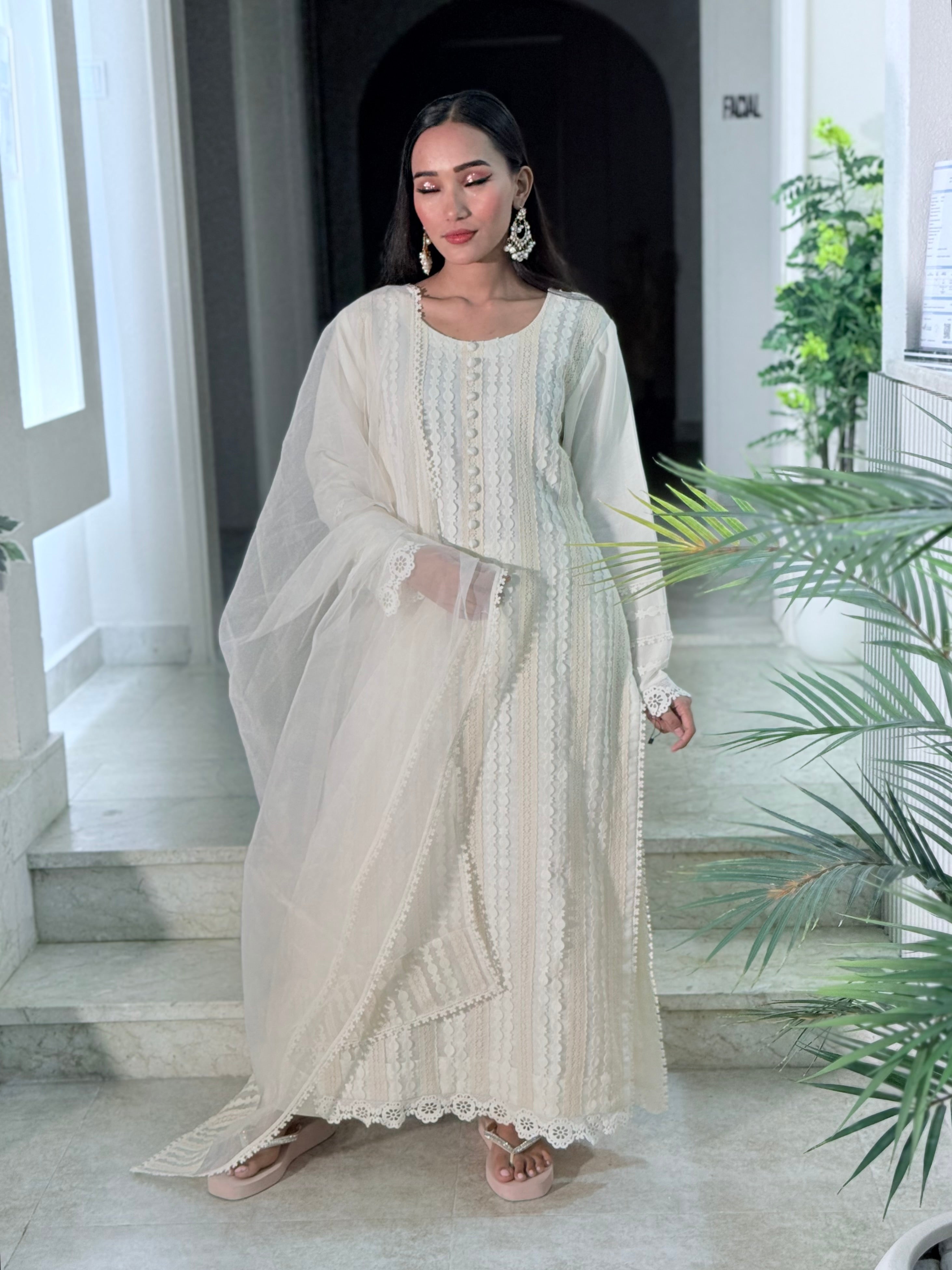 Mehfil Muse Festive Quiesha Organza Stitched 3 Pcs Set