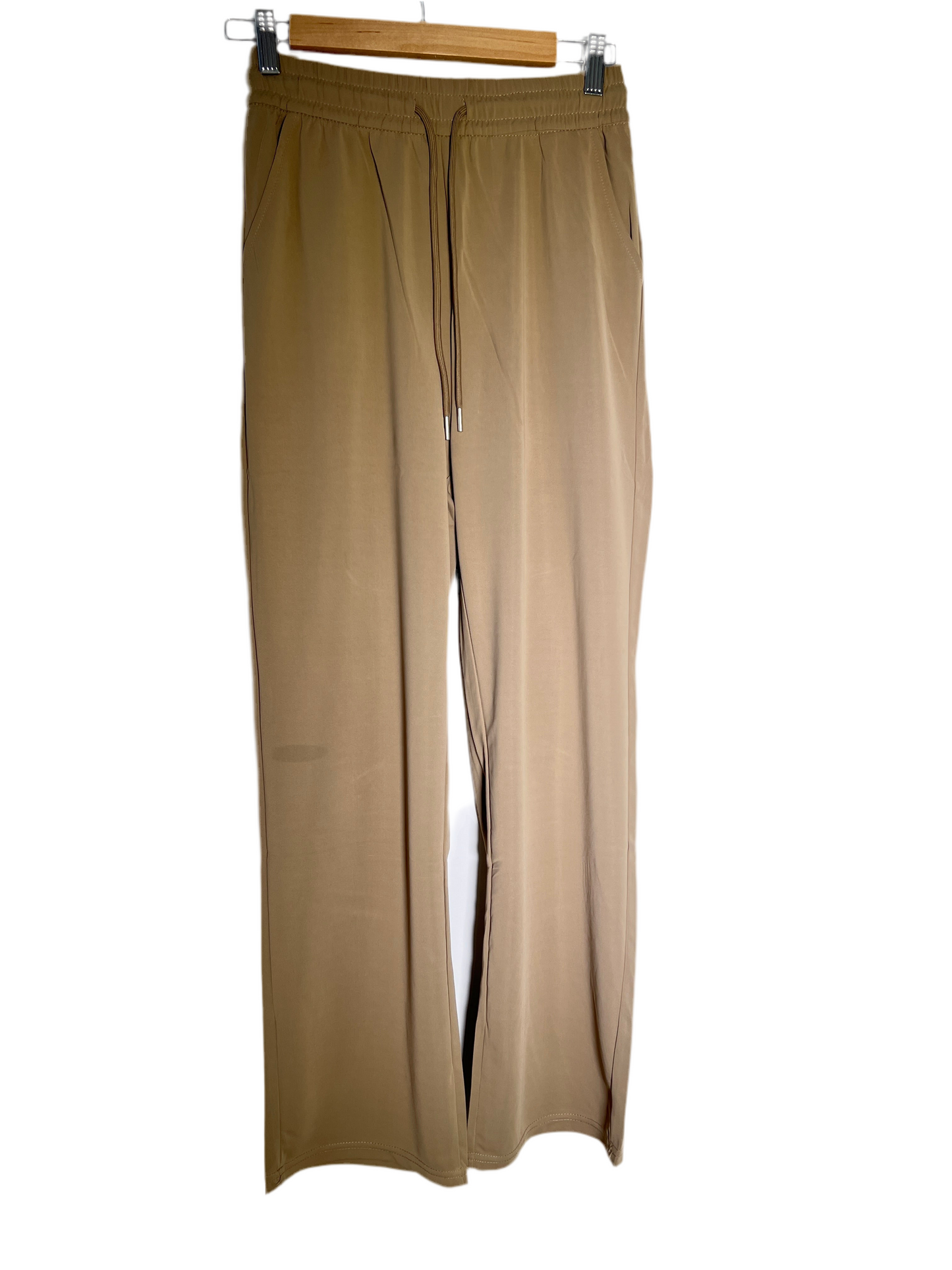 French Silk Chiffon Flower 
Design Top with Soft Brown Trouser