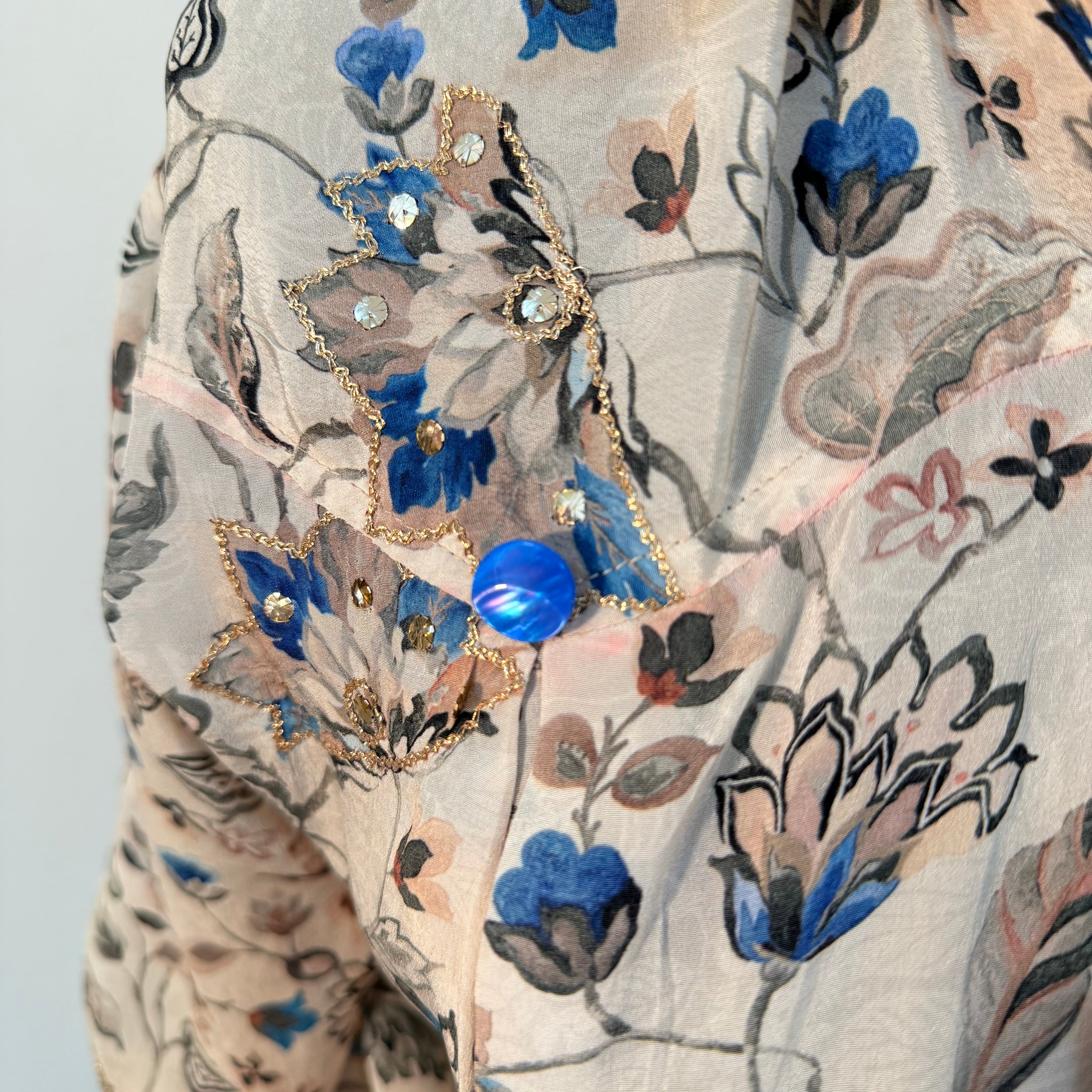 Silk & Sand Luxury Silk Stitched 2 Pcs Set