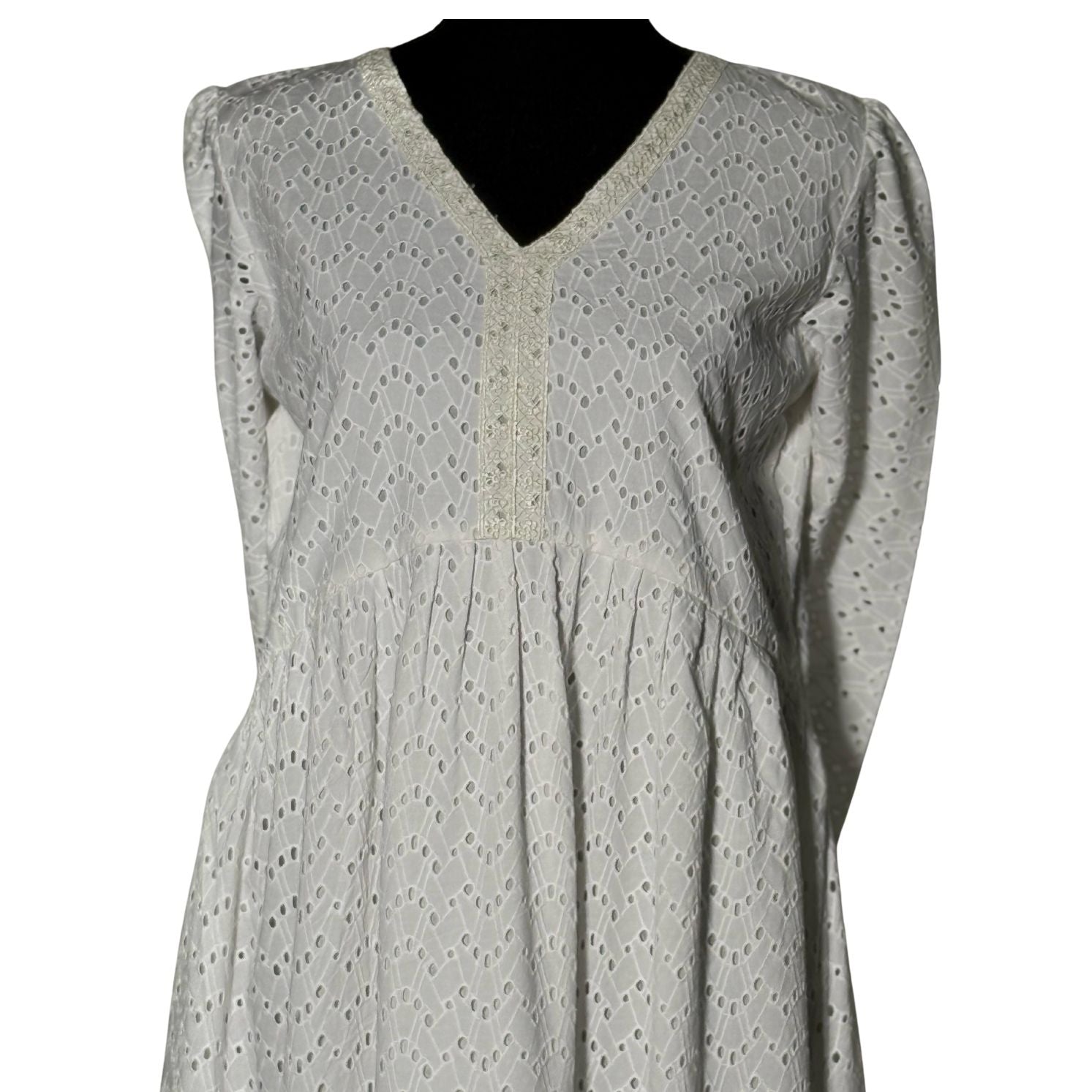 Chikankari Frock Stitched 1 Pc