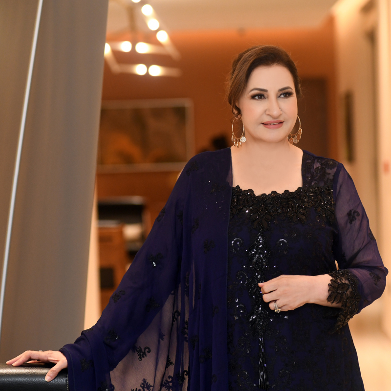 Navy Blue Chikankari Co-Ord Set for Women – 3-Piece Ethnic Fusion Outfit