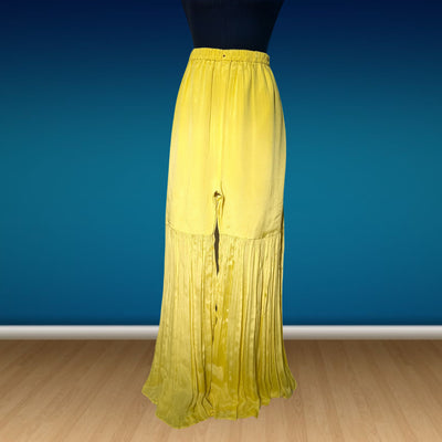 3 piece chiffon dress palazzo with short shirt (modern style handwork embroidery)
