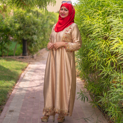 Foil zari 2 piece set