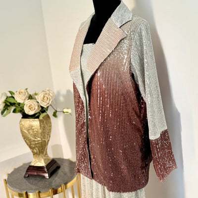 Glittering Sequin Jacket & Trouser