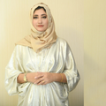 Elegant White Foil Zari Kaftan Stitched 1 Pc