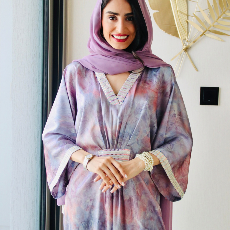 Kaftan, Tie & dye