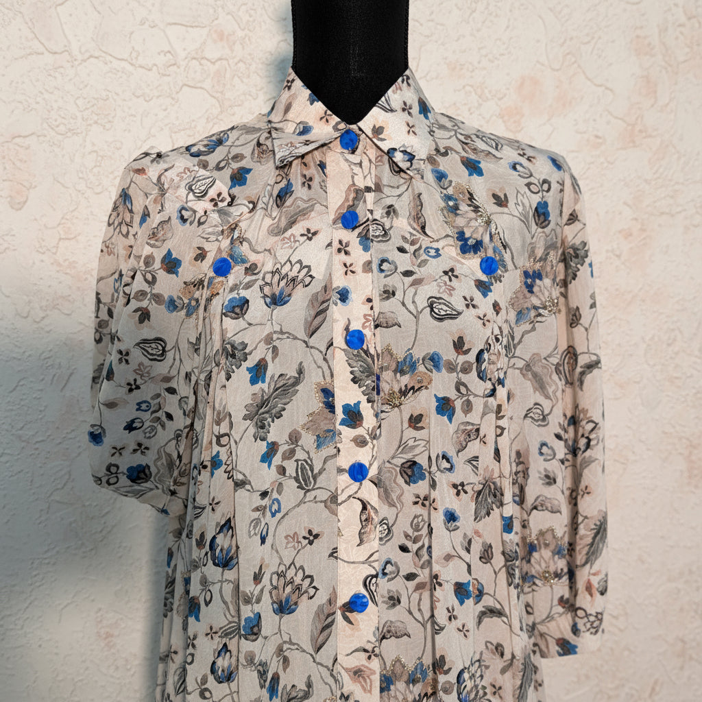 Silk & Sand Luxury Silk Stitched 2 Pcs Set