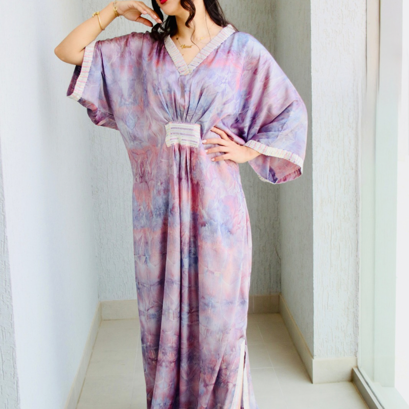 Kaftan, Tie & dye