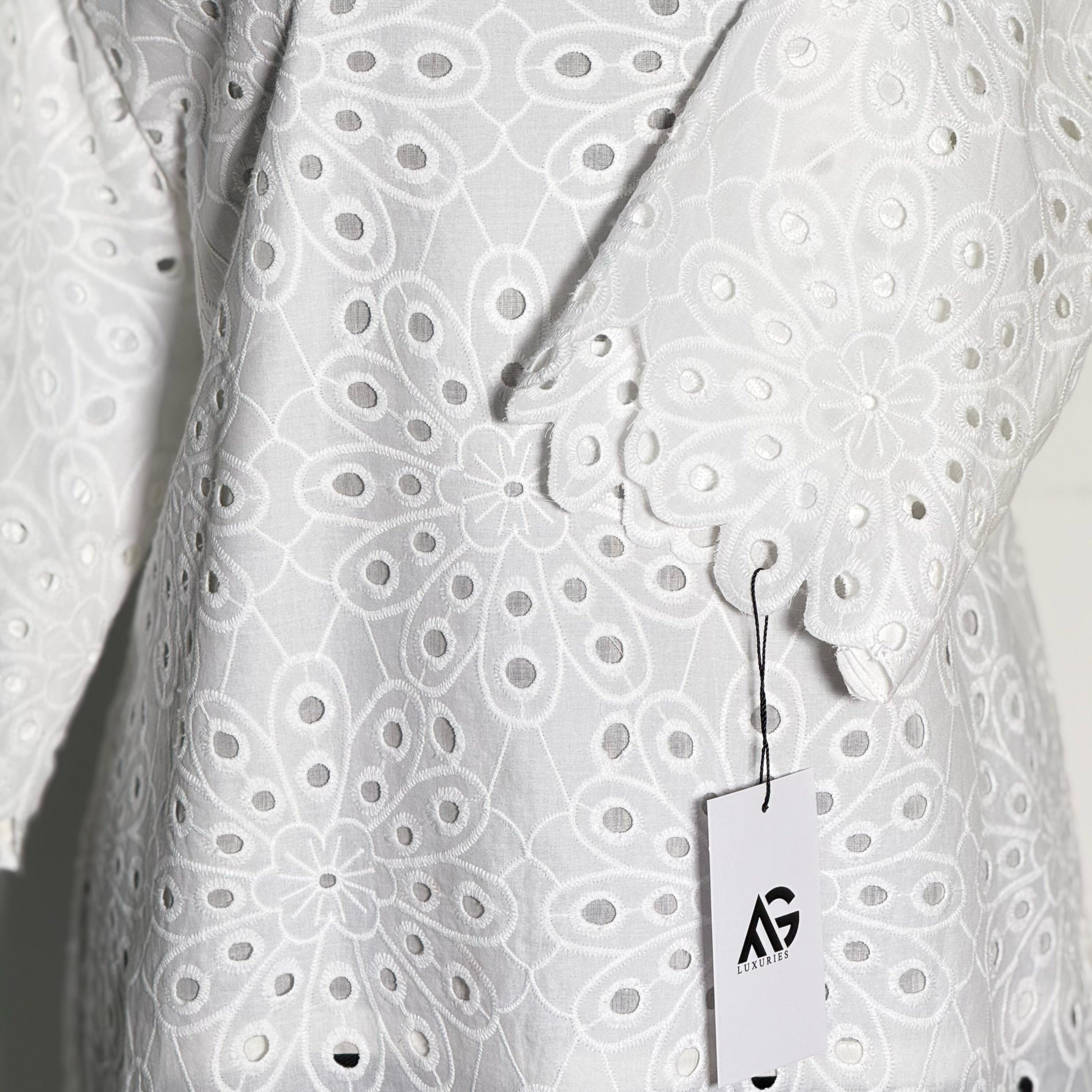 Chikankari Cotton Top Stitched 1 Pc