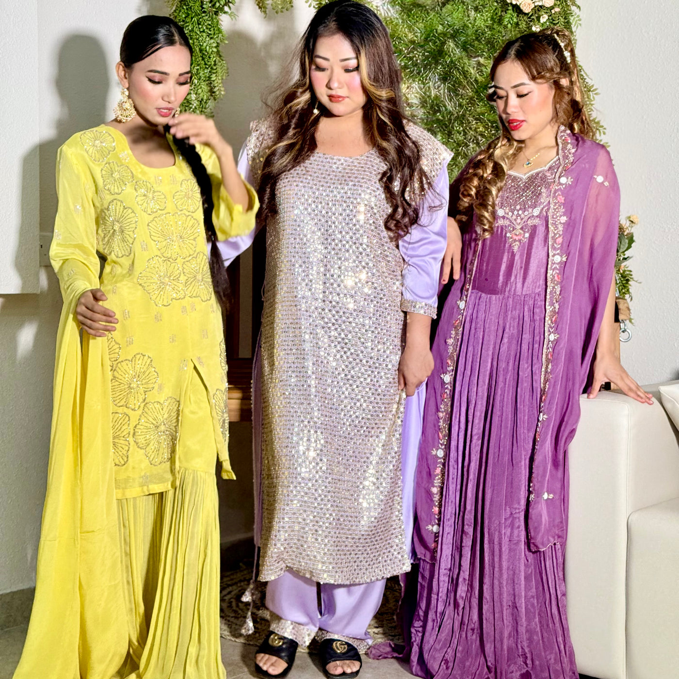 Sitaron Ki Dastan Luxury Chiffon Stitched 3 Pcs