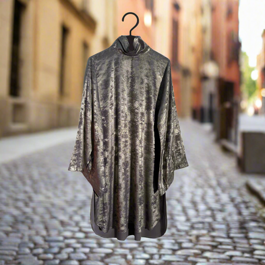 Elegant Synthetic Satin Shirt