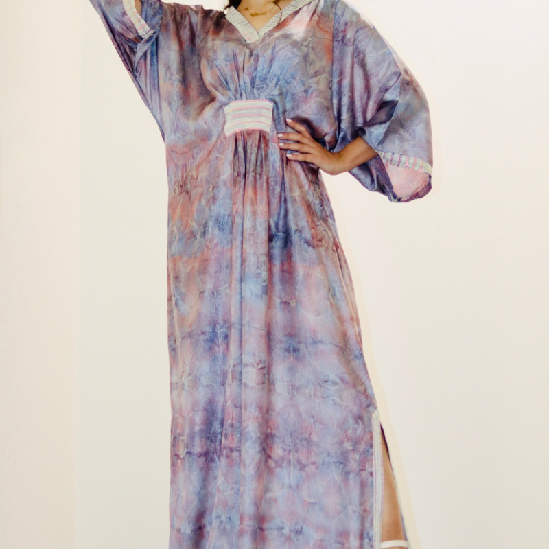 Kaftan, Tie & dye