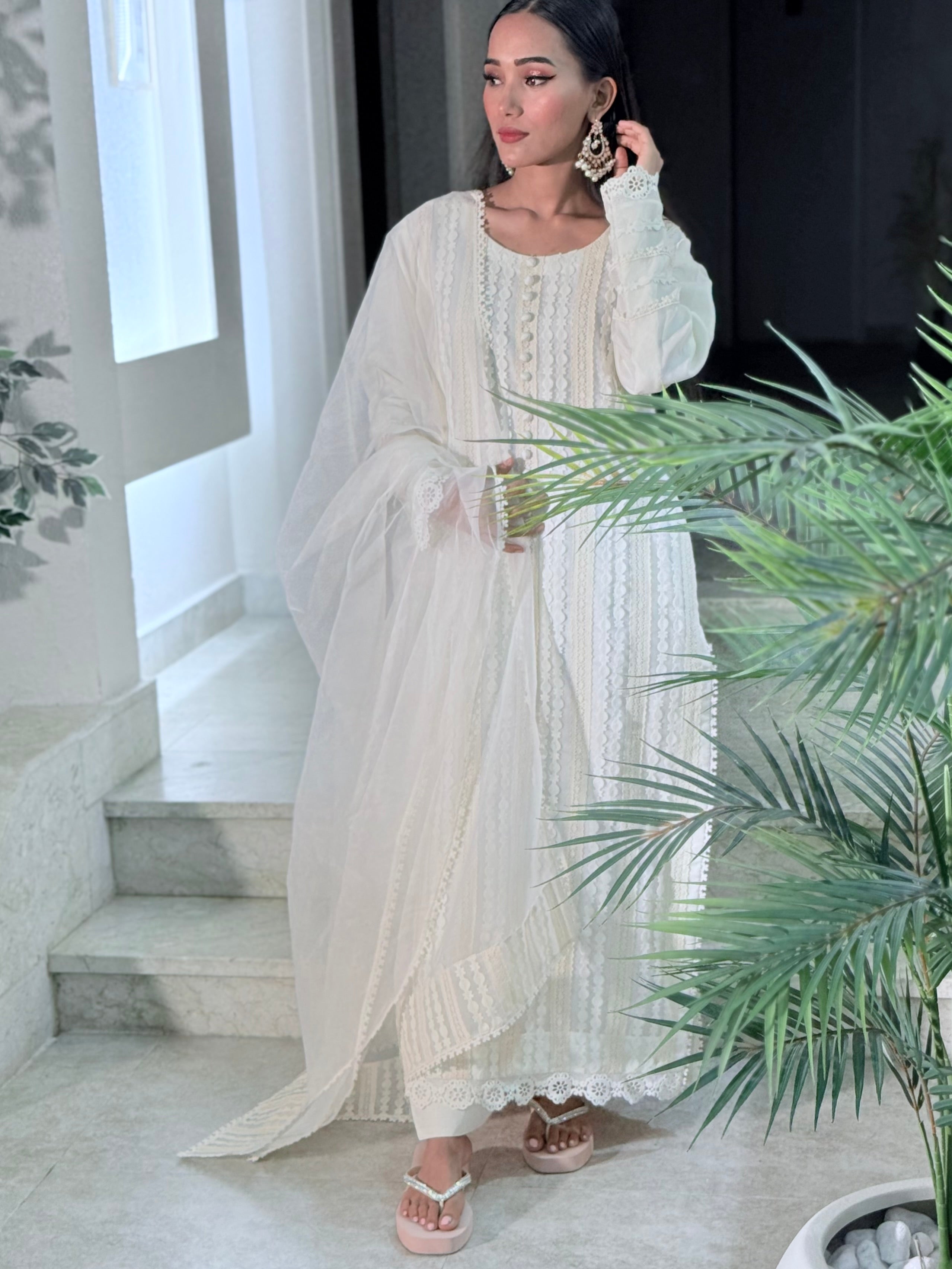 Mehfil Muse Festive Quiesha Organza Stitched 3 Pcs Set