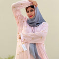 Jellabiya Silk Chiffon Stitched 1 Pc