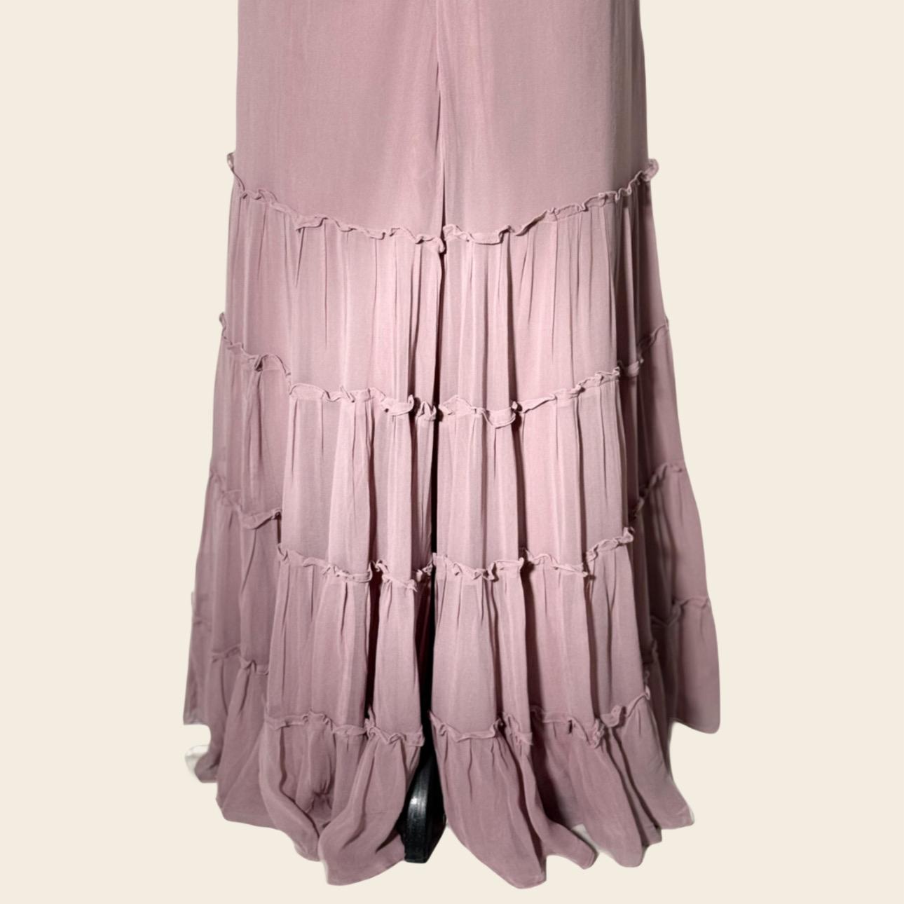 Chiffon full embroidery shirt with palazzo 3 Pcs