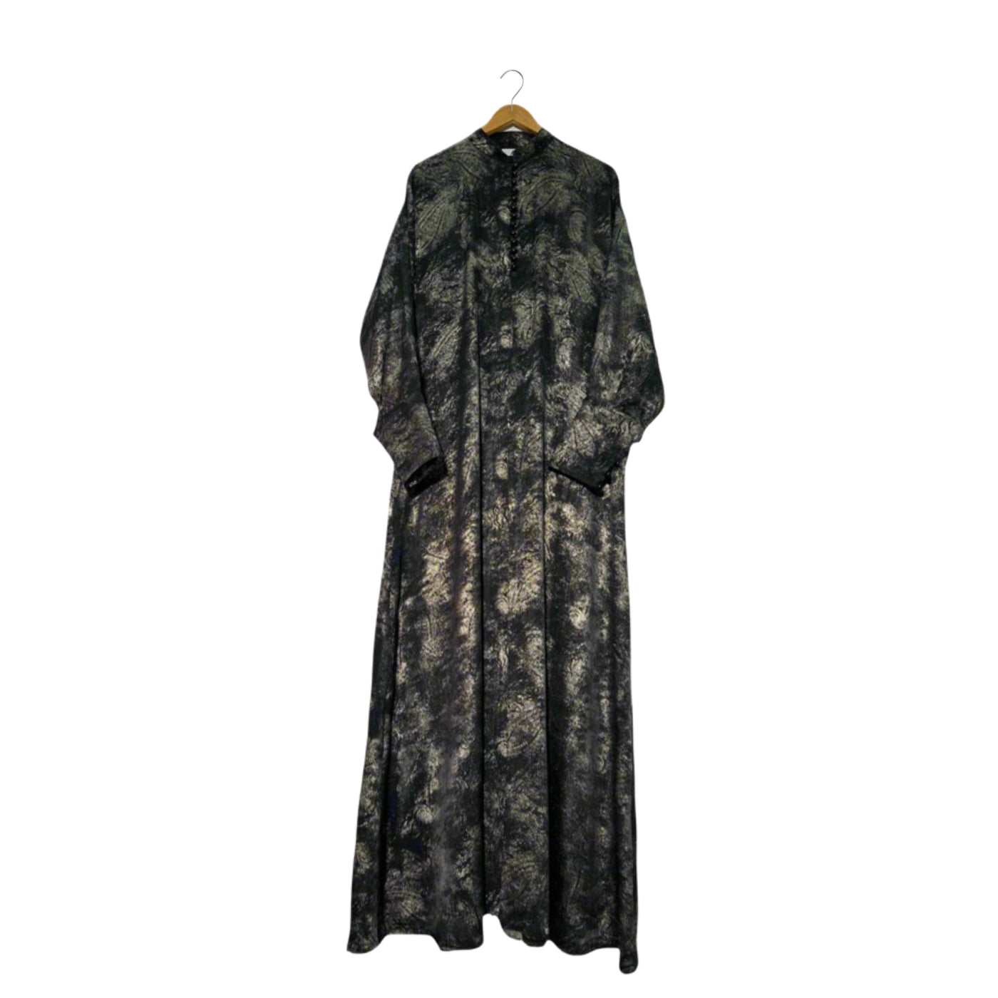 Long Arab Style High Neck Dress