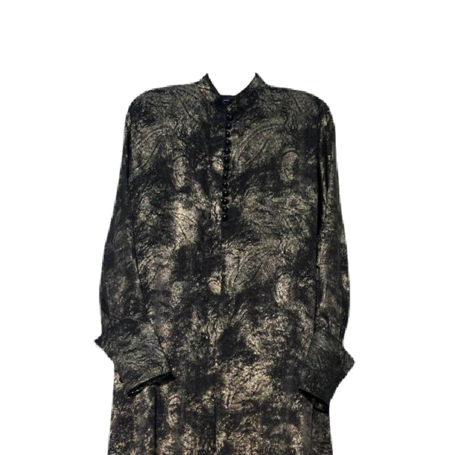 Long Arab Style High Neck Dress