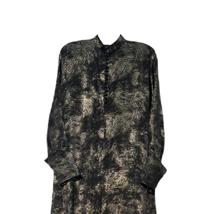 Long Arab Style High Neck Dress