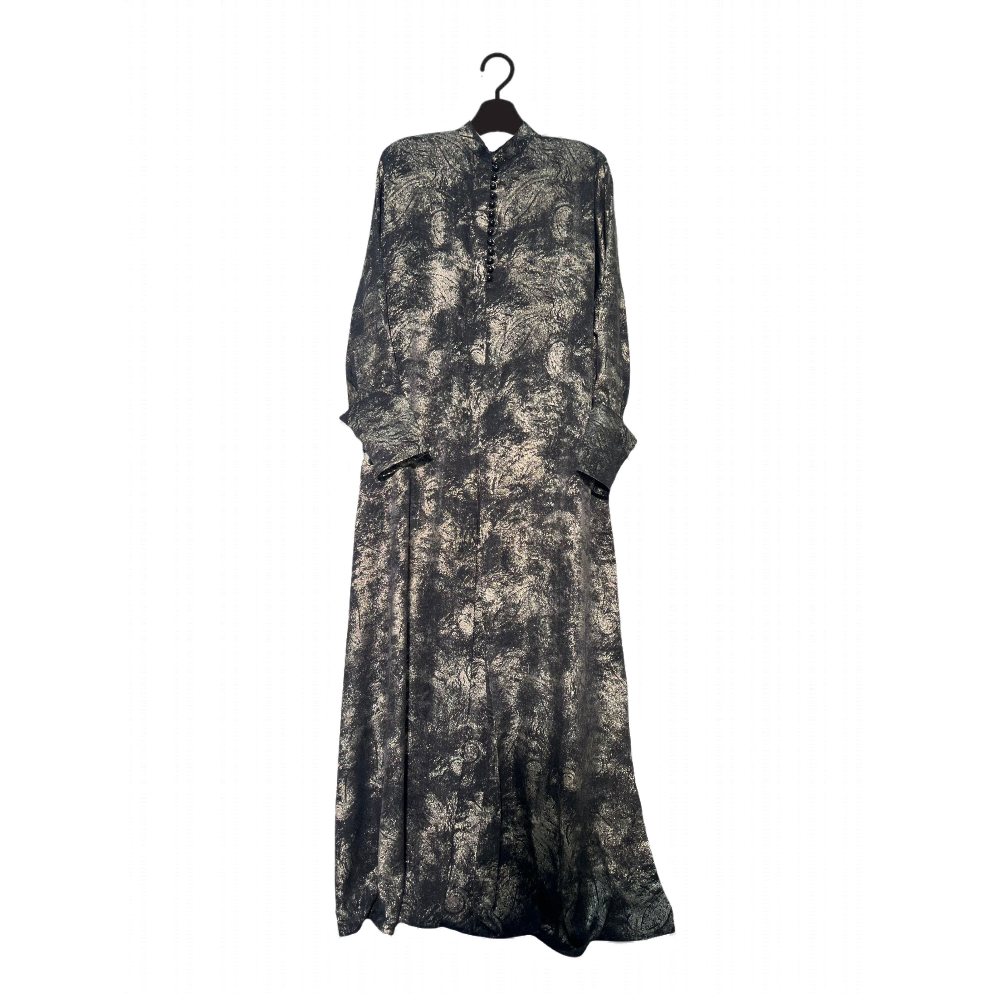 Black Jasmine silk velvet Stitched 1 Pc