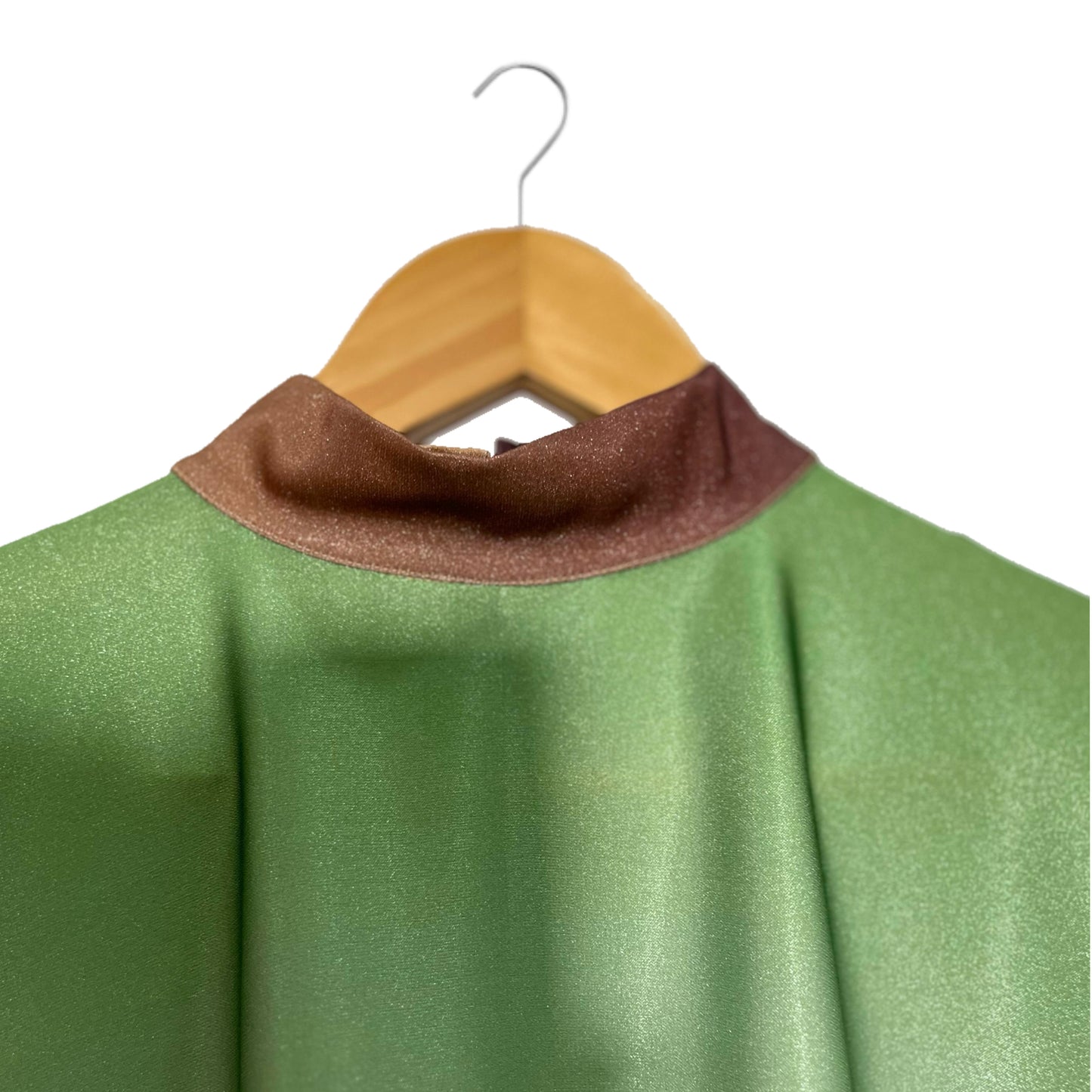 3 Shades Synthetic CDC Umbre Green Free size Kaftan