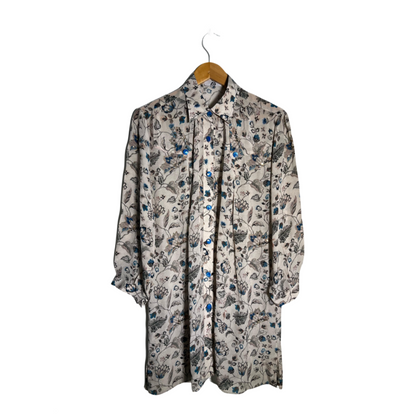 Viscose shirt with Crepe Silk trousers