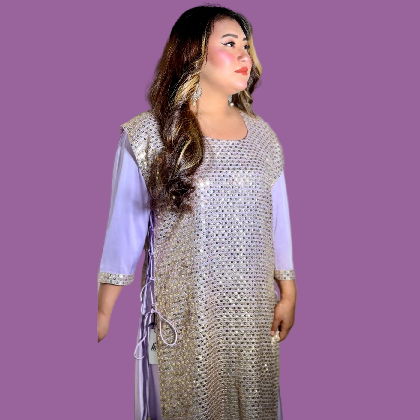 Sitaron Ki Dastan Luxury Chiffon Stitched 3 Pcs