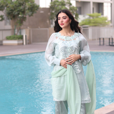 Light Sea green set of 3 piece