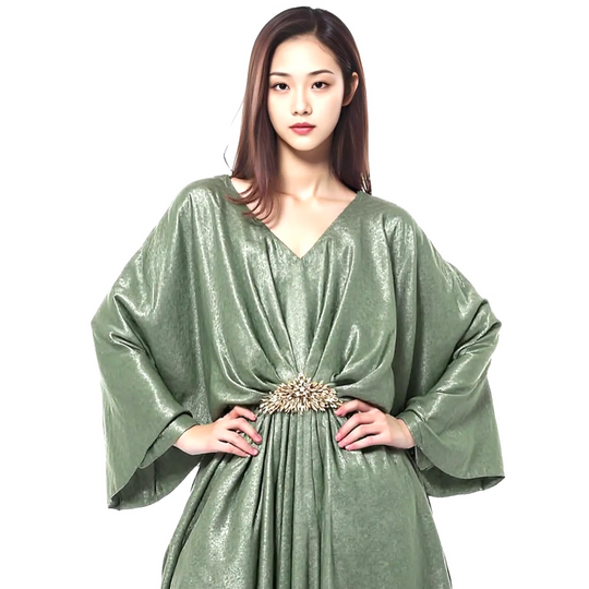 Foil Zari Kaftan