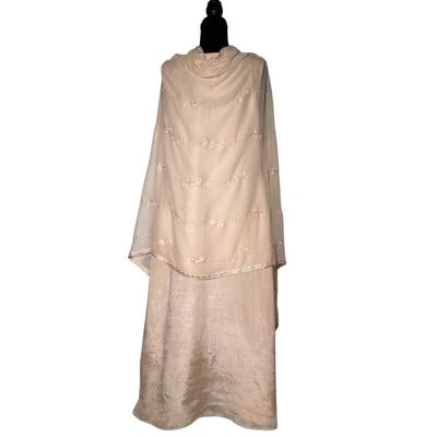 CHICKEN KARI Medium / Ivory / Price includes stitched Ready to Wear Outfit