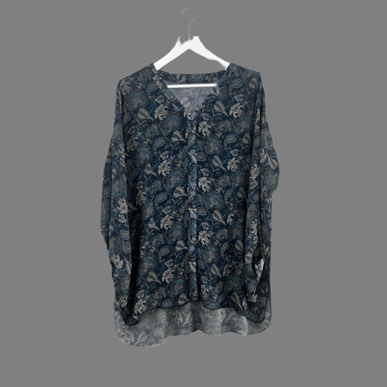 Crepe Silk Printed Top with Trouser