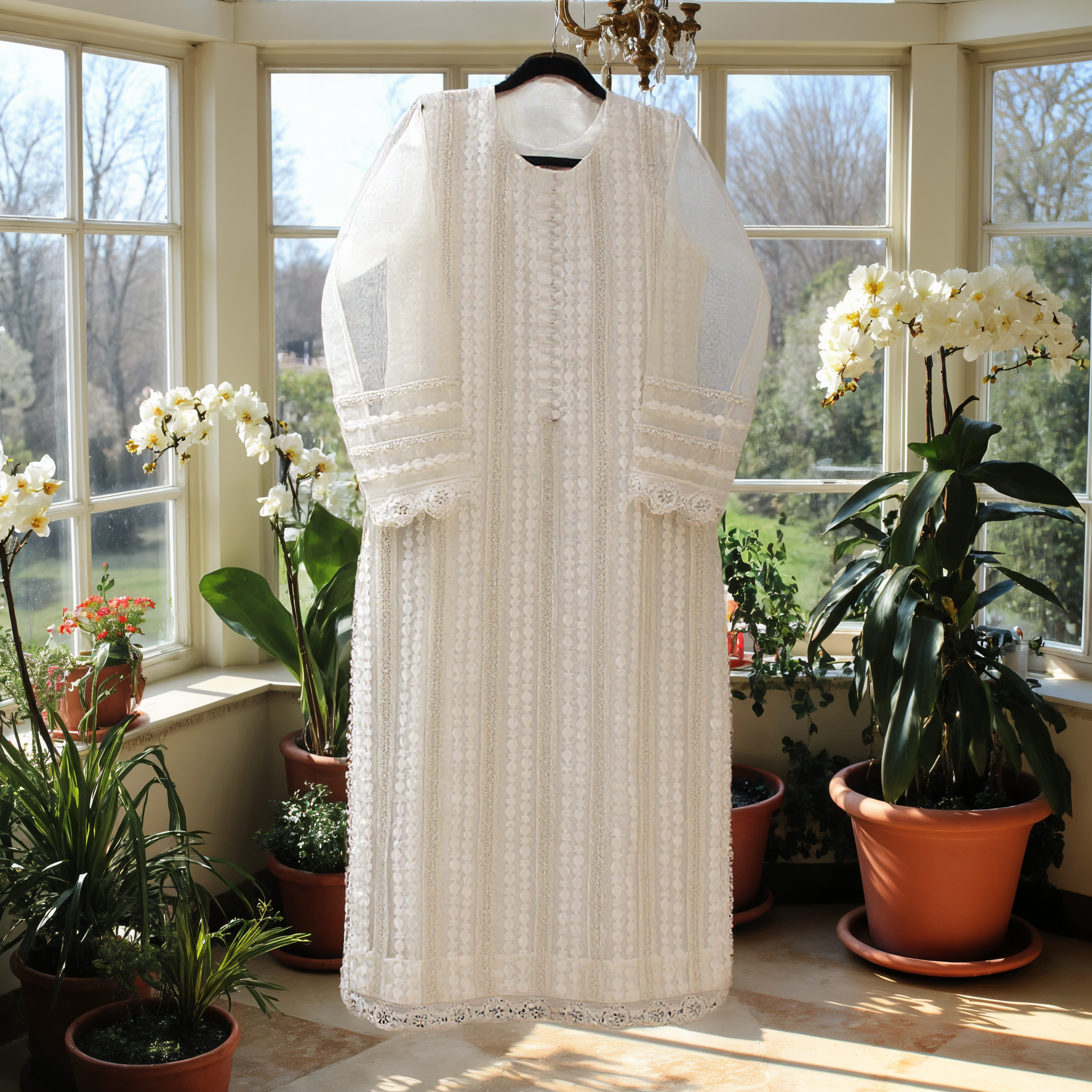 Mehfil Muse Festive Quiesha Organza Stitched 3 Pcs Set